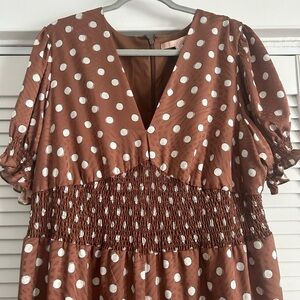 Only worn once 2X Anthropologie jumpsuit